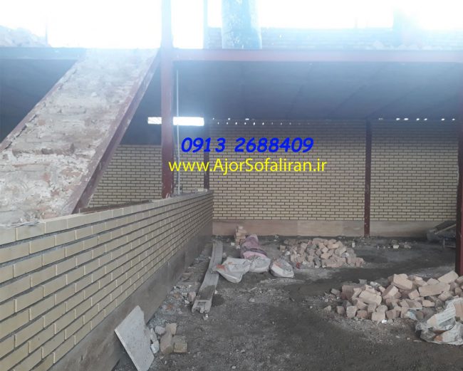 دیوار ساخت سوله با آجر لفتون , سوله ساخته شده با آجر ده سوراخ , سوله ساخته شده با آجر بهمنی , سوله ساخته شده با آجر نما